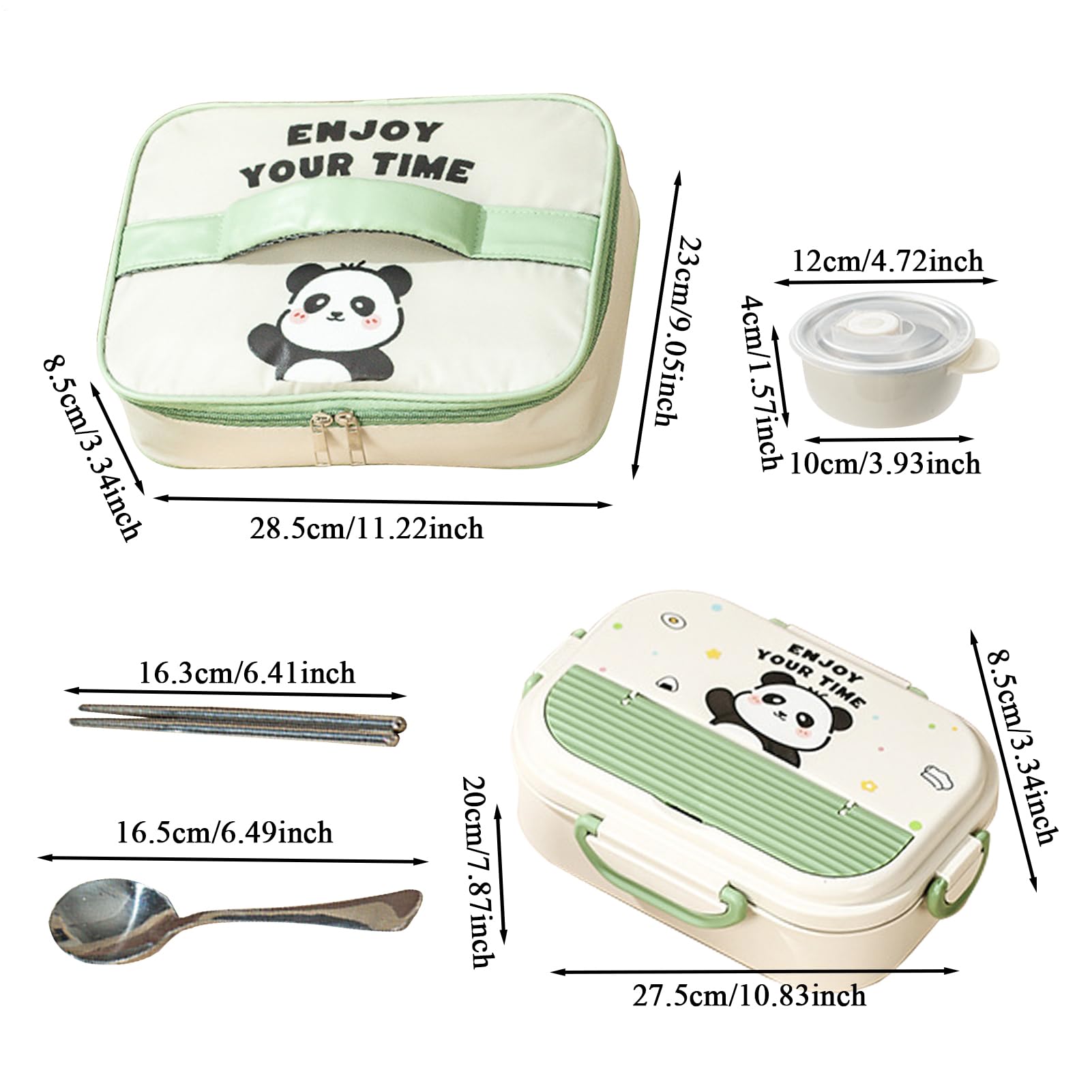 Zibeem Lunch Box Étanche Portable