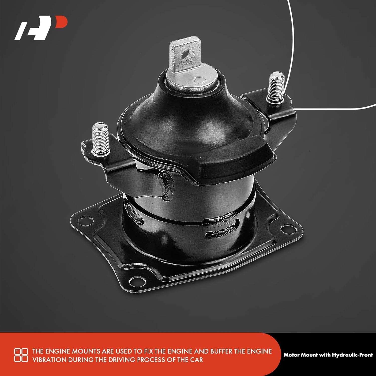 A-Premium 3PCS Front Rear Engine Motor Mount Set Compatible with Honda Odyssey 2008 2009 2010 V6 3.5L VTEC Petrol, Replace# 50810SDAA00, 50810SHJA00