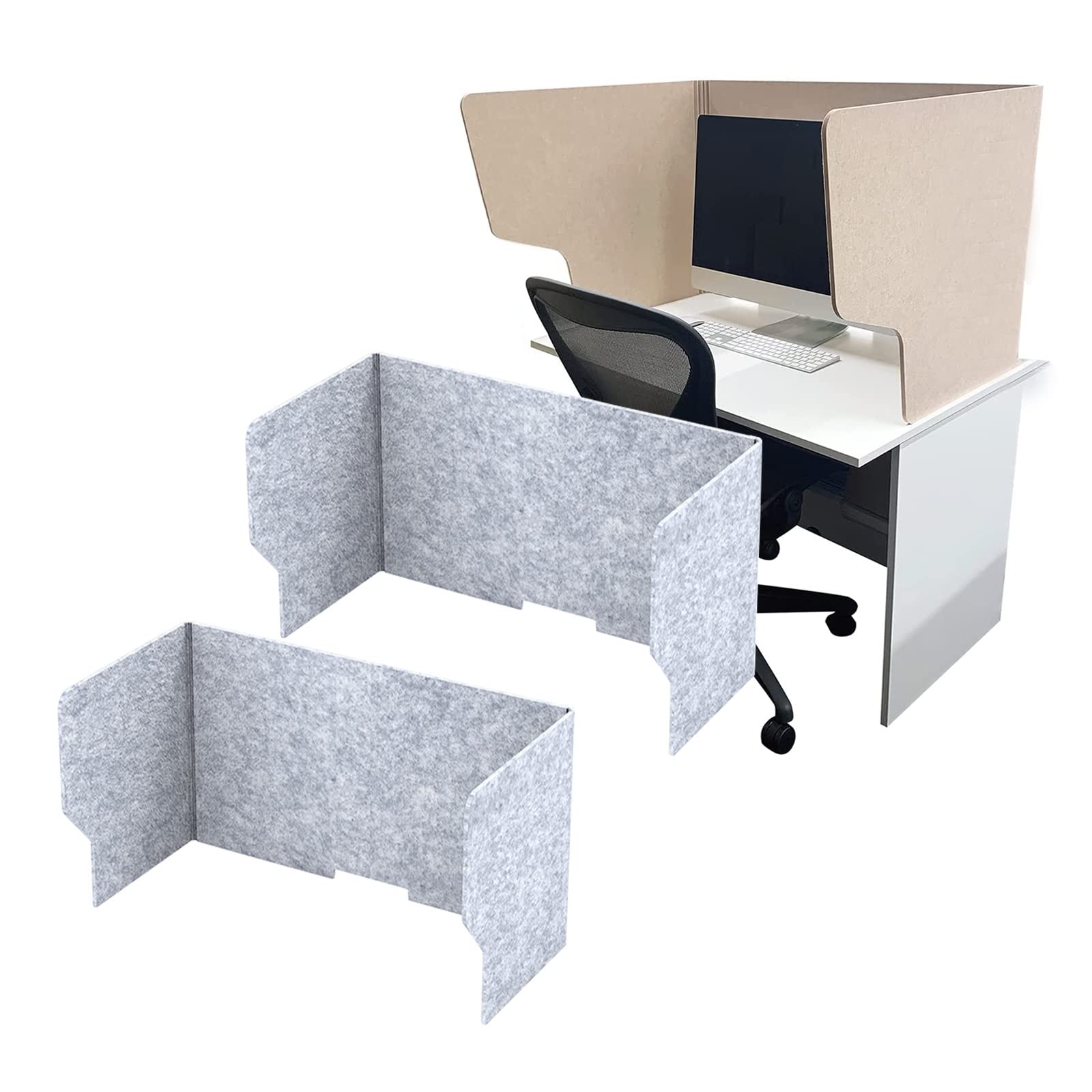 Panneaux de séparation acoustiques pour le bureau à la maison espace calme et intimité