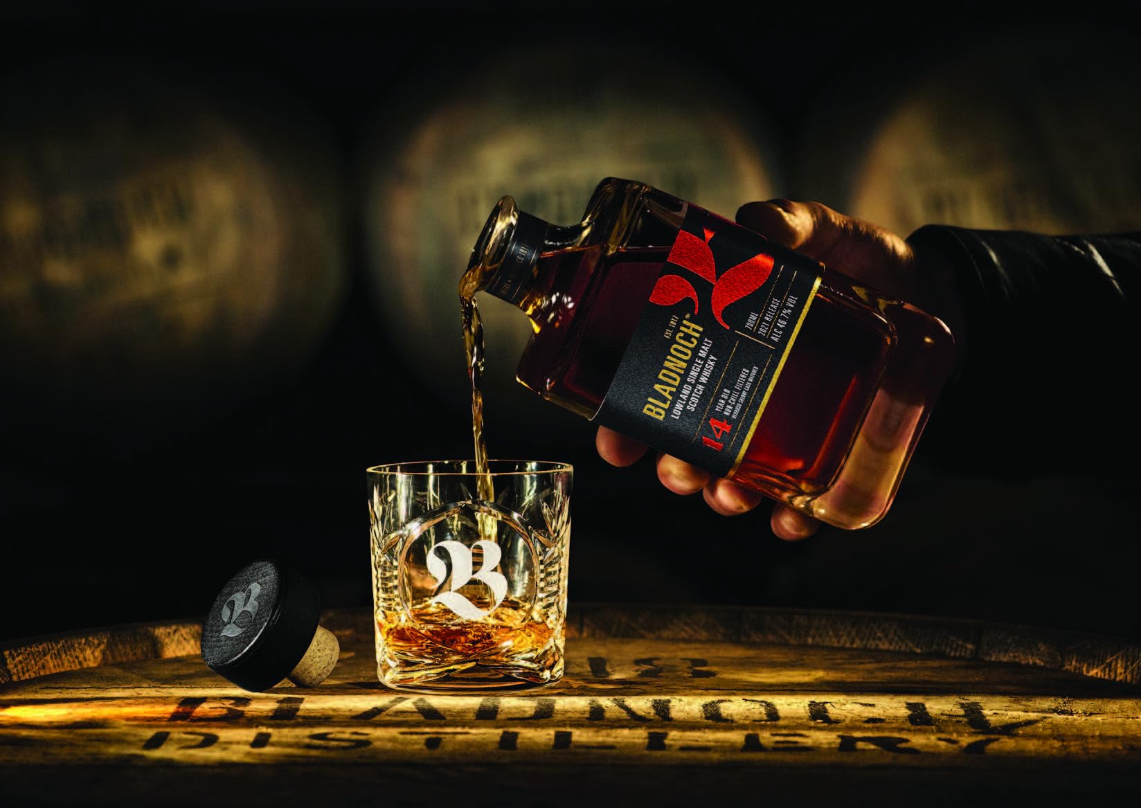Bladnoch 14 Years Old Lowland Single Malt Oloroso Sherry Cask 46,7% Vol. 0,7l in Geschenkbox