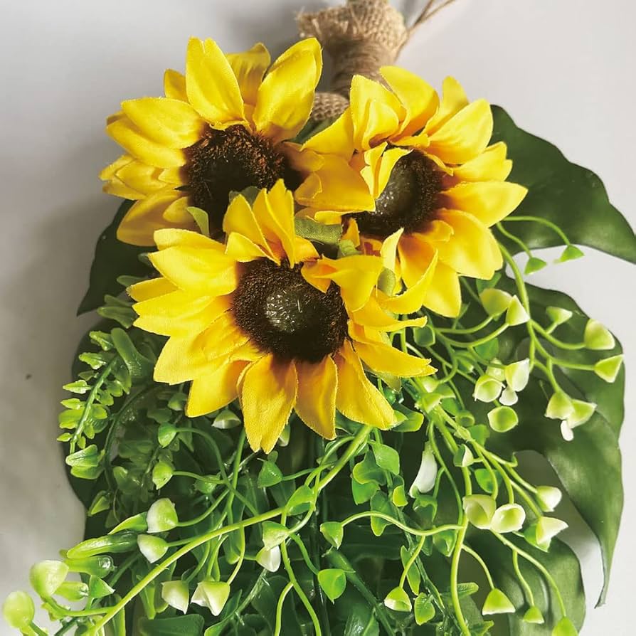 フラワーアレンジメント 夏 モンステラ フラワーベース付き 高級