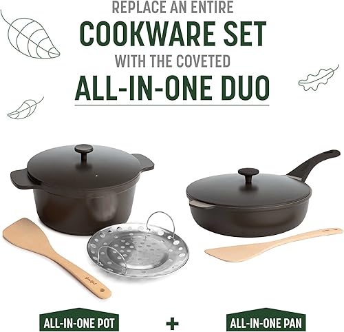 Vista 37 de Goodful Sartén todo en uno, antiadherente multicapa, construcción fundida de alto rendimiento, diseño multiusos que reemplaza múltiples ollas y Lino