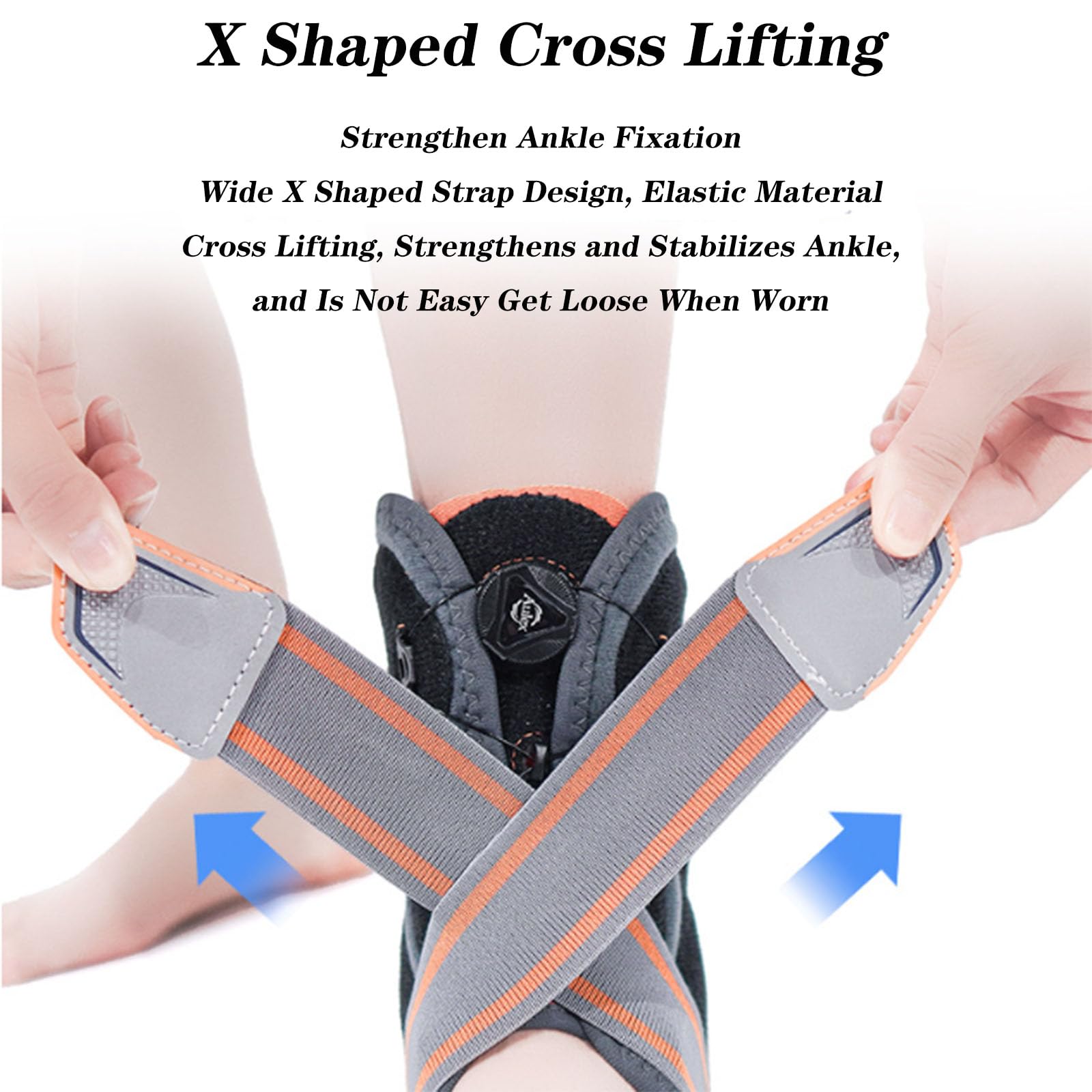 Férula Ortopédica para Tobillo, Soporte para Pie Caído, Soporte Ajustable para Tobillo, Ideal para Hombres Y Mujeres, Alivia La Fascitis Plantar, Talla XL Y L.