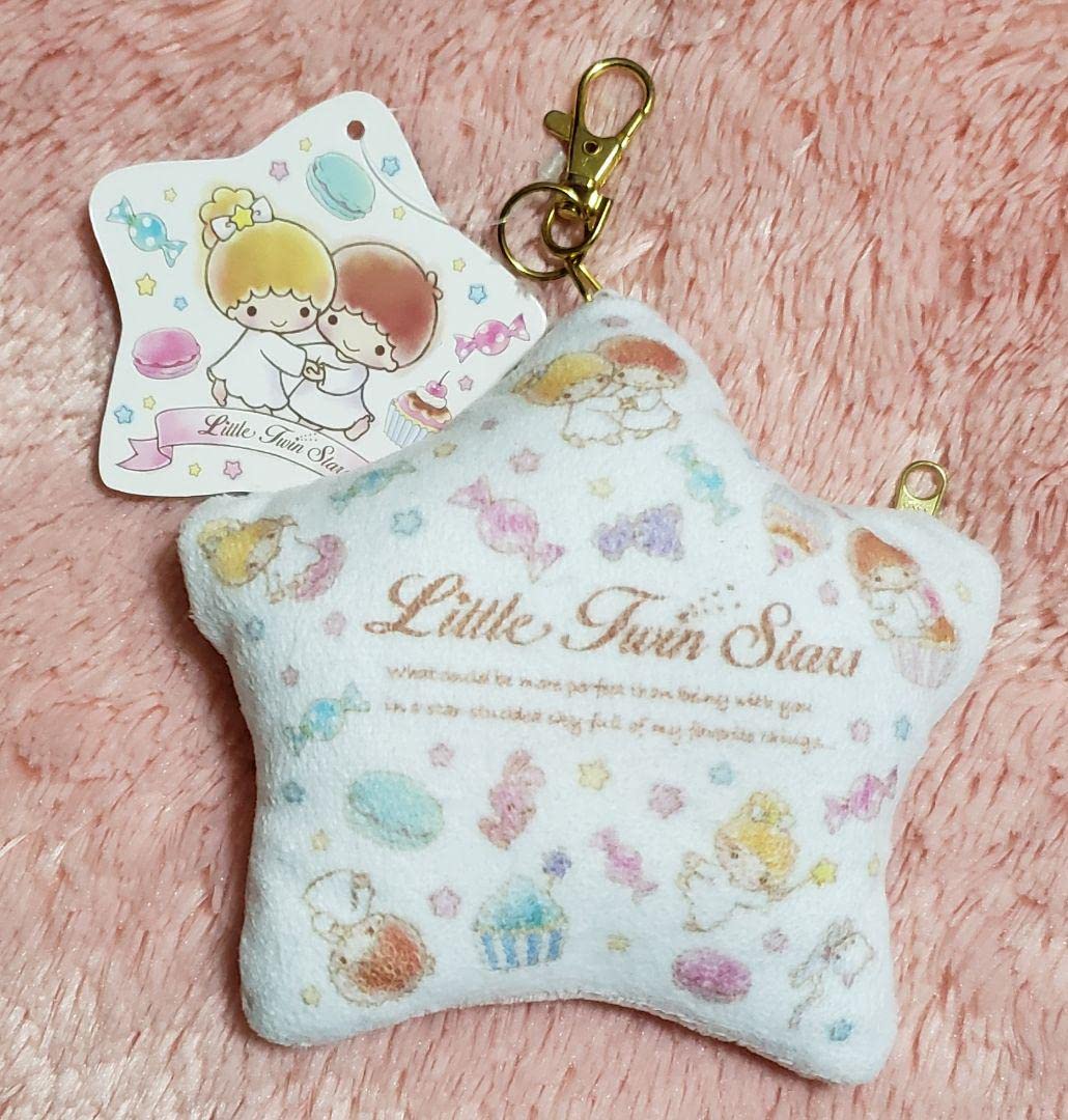 リトルツインスターズ 星形小物入れキーホルダー
