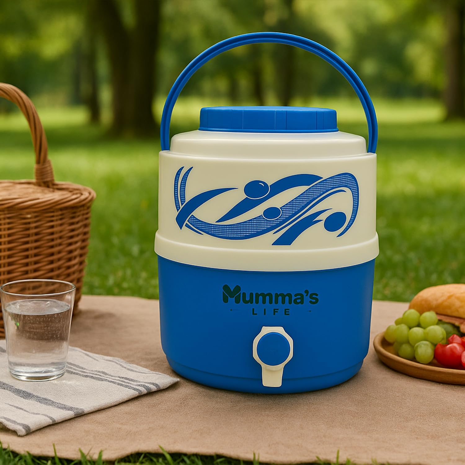 Mumma's LIFE 12L Water Jug - BPA Free & Easy to Carry -3