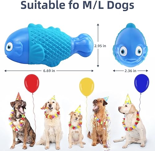 Miniatura 6 de WinTour Juguetes indestructibles para perros masticadores agresivos, juguetes resistentes para perros grandes, masticadores agresivos, juguetes para