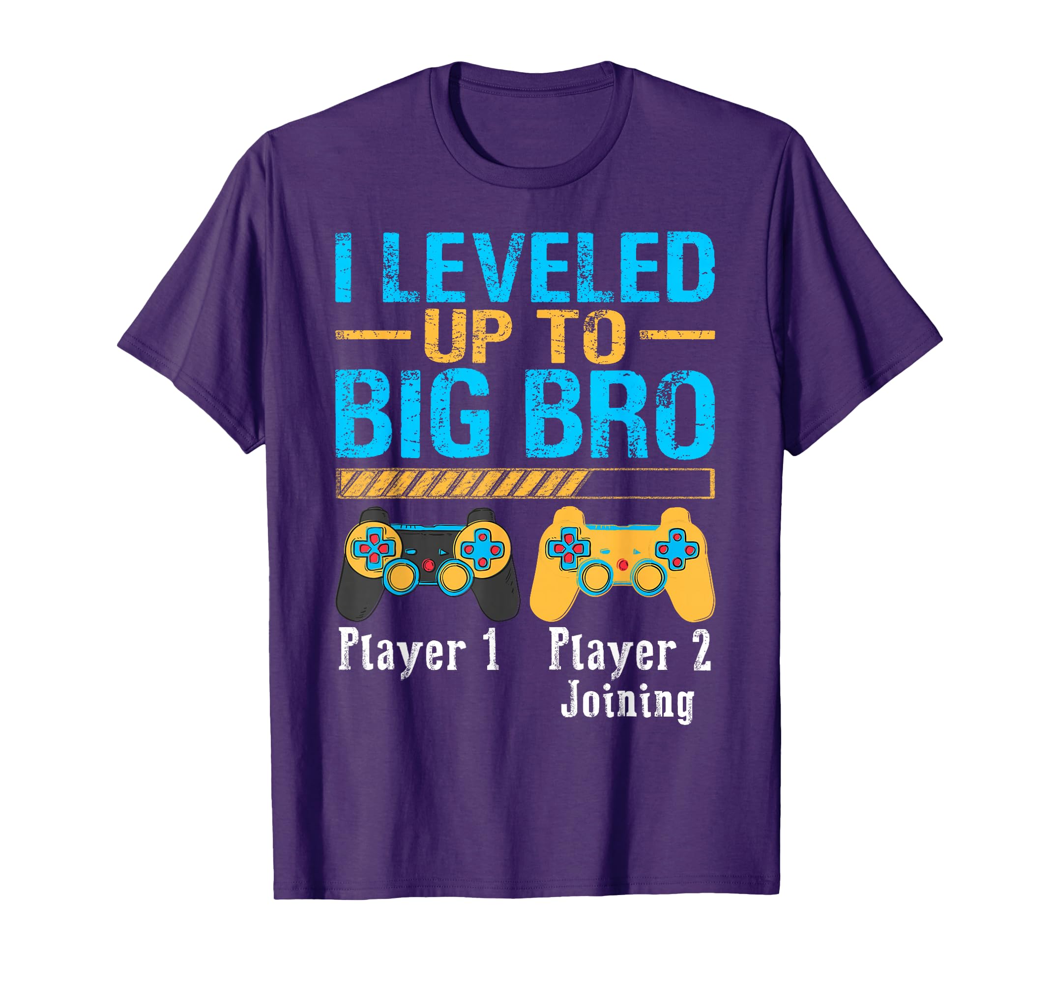 I leveled up to Big Bro!, Gamer new Brother T-Shirt
