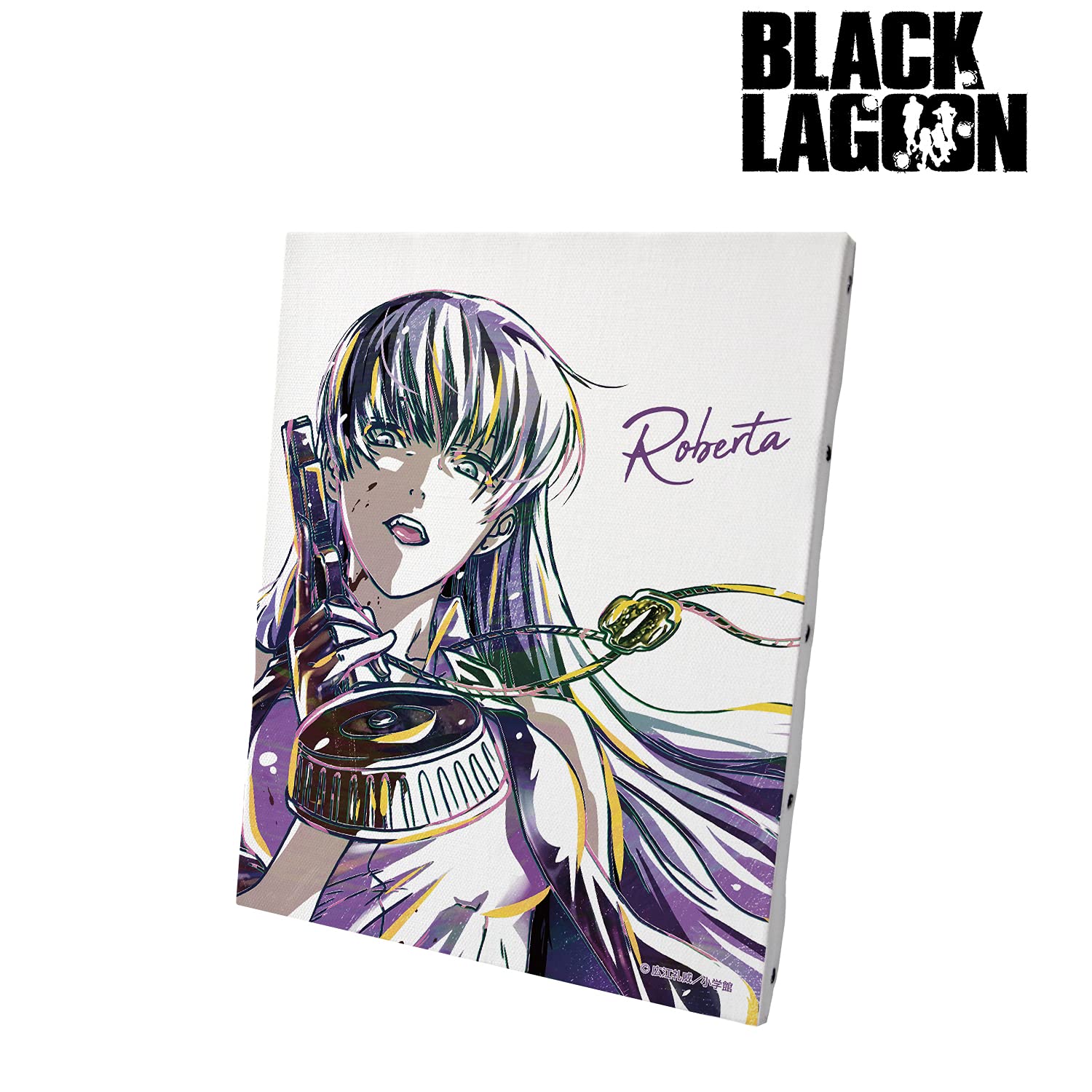 Amazon.co.jp: BLACK LAGOON ロベルタ Ani Art キャンバスボード 