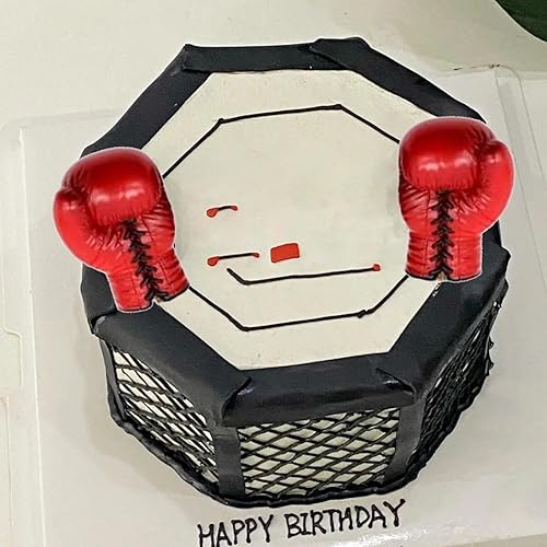 Miniatura 3 de Molde de silicona para deportes de boxeo, para guante, fondant, para decoración de pasteles, decoración de cupcakes, azúcar, manualidades, caramelo,