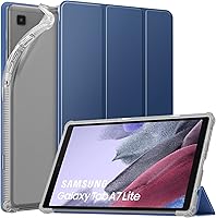 Vista 1 de MoKo Funda Compatible con Samsung Galaxy Tab A7 Lite 8.7 Pulgadas SM-T225/T220/T227, Funda Inteligente Trifold delgada y ligera con soporte
