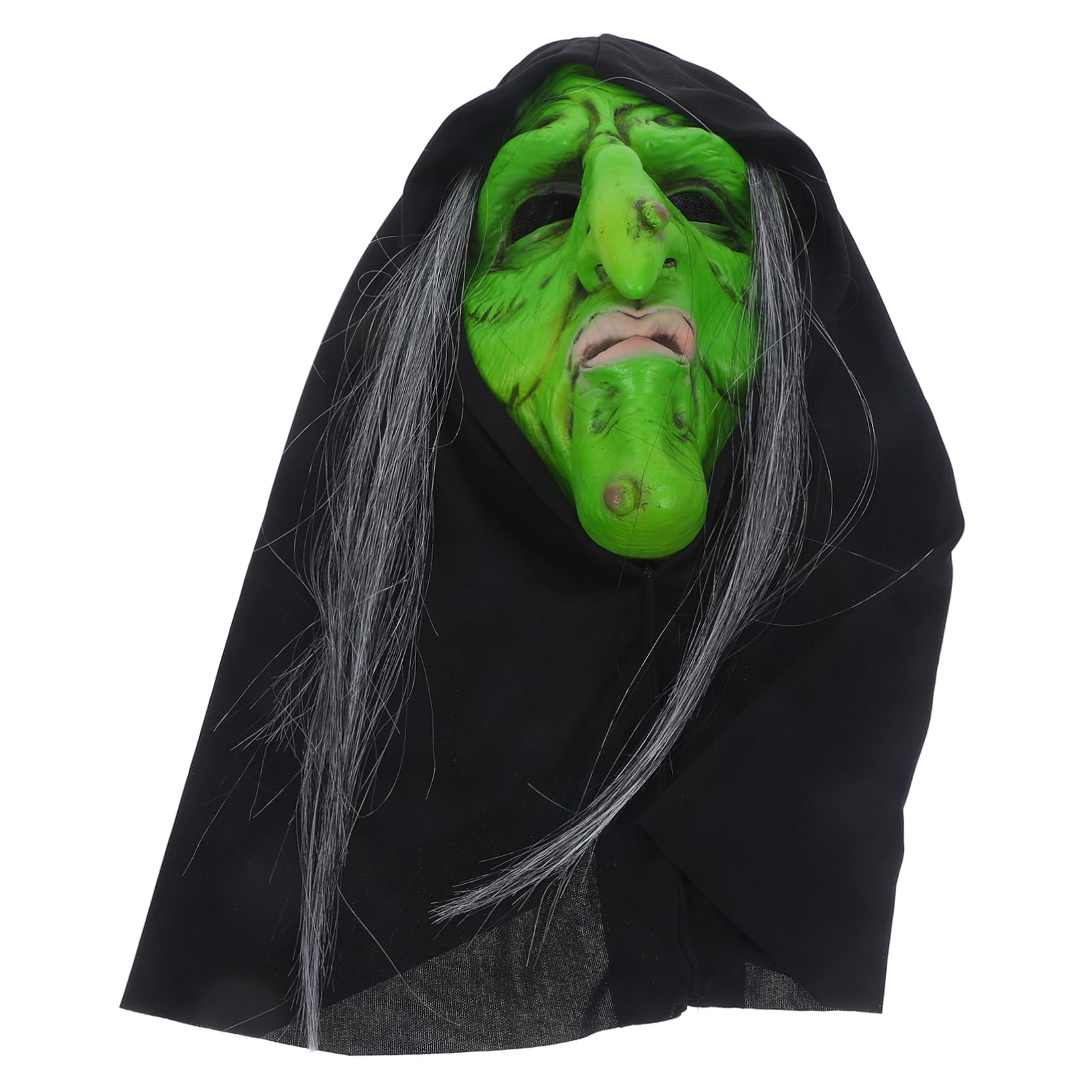 Yardwe 3 Maschera Strega Halloween Spaventosa Leggero per Cosplay e Feste Accessorio Costume Party Festival