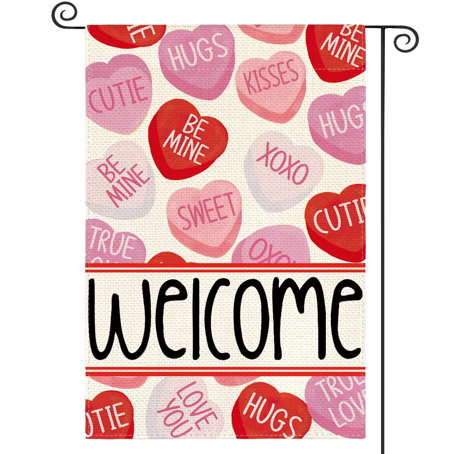 Amazon.com : AVOIN colorlife Valentines Day Garden Flag 12x18 Inch