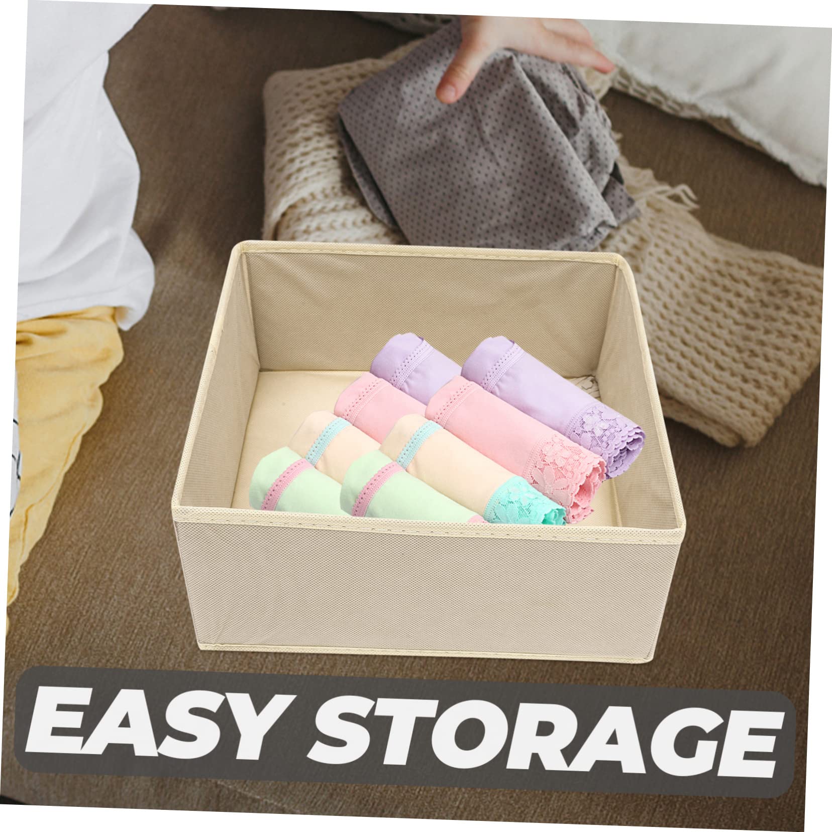 3pezzi Organizer Per Biancheria Intima Non Da Scatole Per Armadio Leggere e Compatte Per Calzini Reggiseni e Accessori