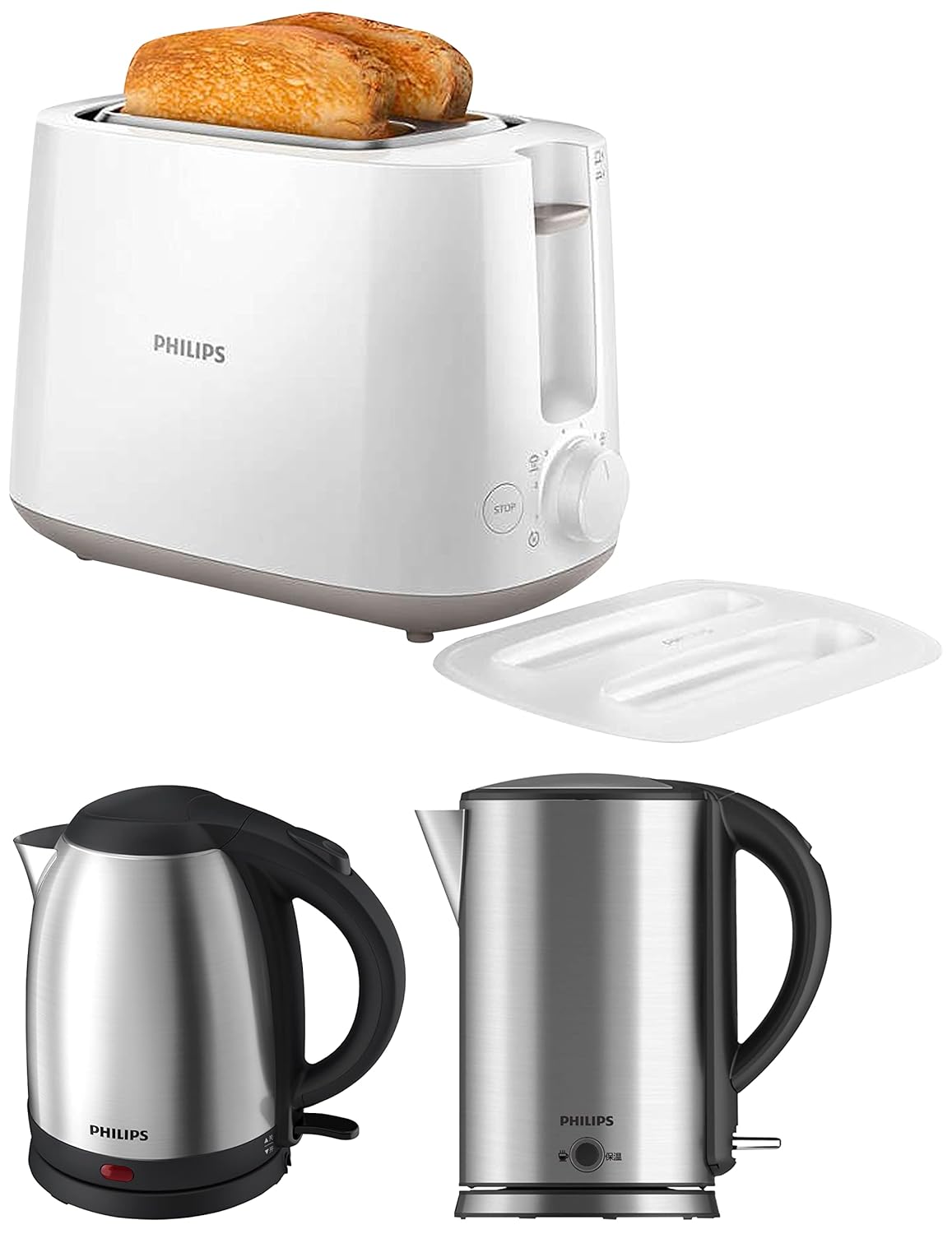 Philips HD9316/06 1.7Liter Electric Kettle (Assorted)&Philips Daily