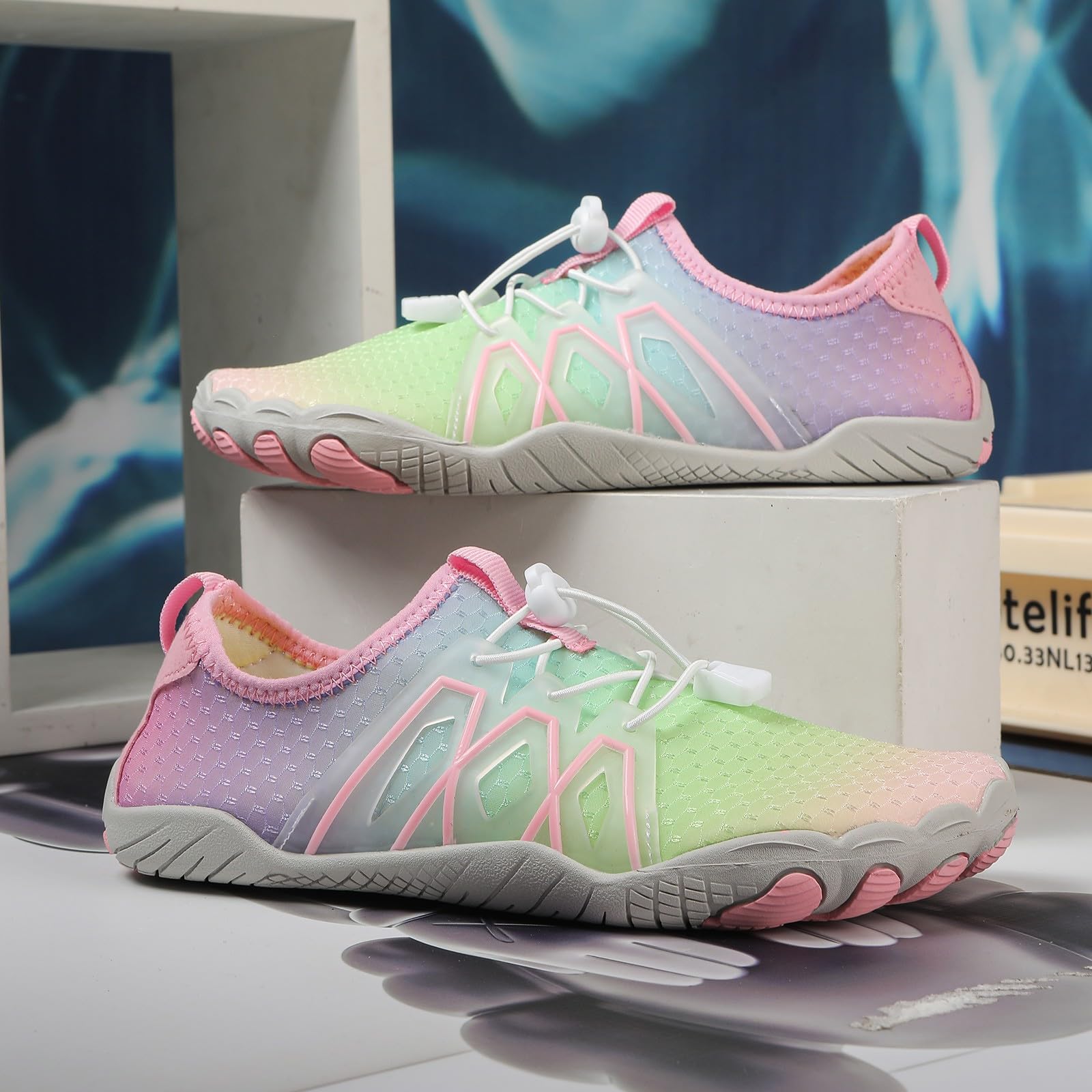 Outdoor Wasserschuhe Damen rutschfeste Schnelltrocknende Wander Angelschuhe für Frauen