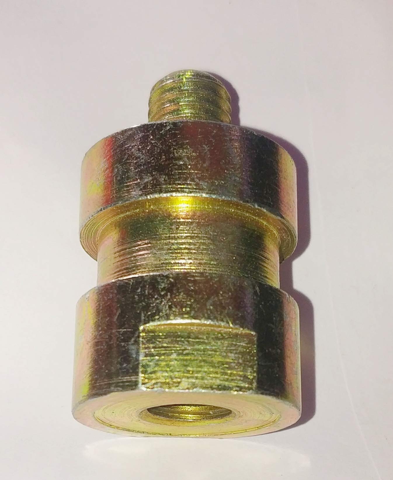 ATC Adaptor Of Grinder to Use Two Blades at A Time | Angle Grinder Double Wheel Adaptor/Nut/Attachment (Golden) (B084GMF1K7) Amazon Price History, Amazon Price Tracker