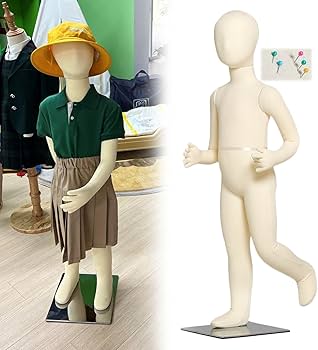 Amazon | 子供マネキン トルソー マネキン 子供の年齢 5 6 8 10 12 14