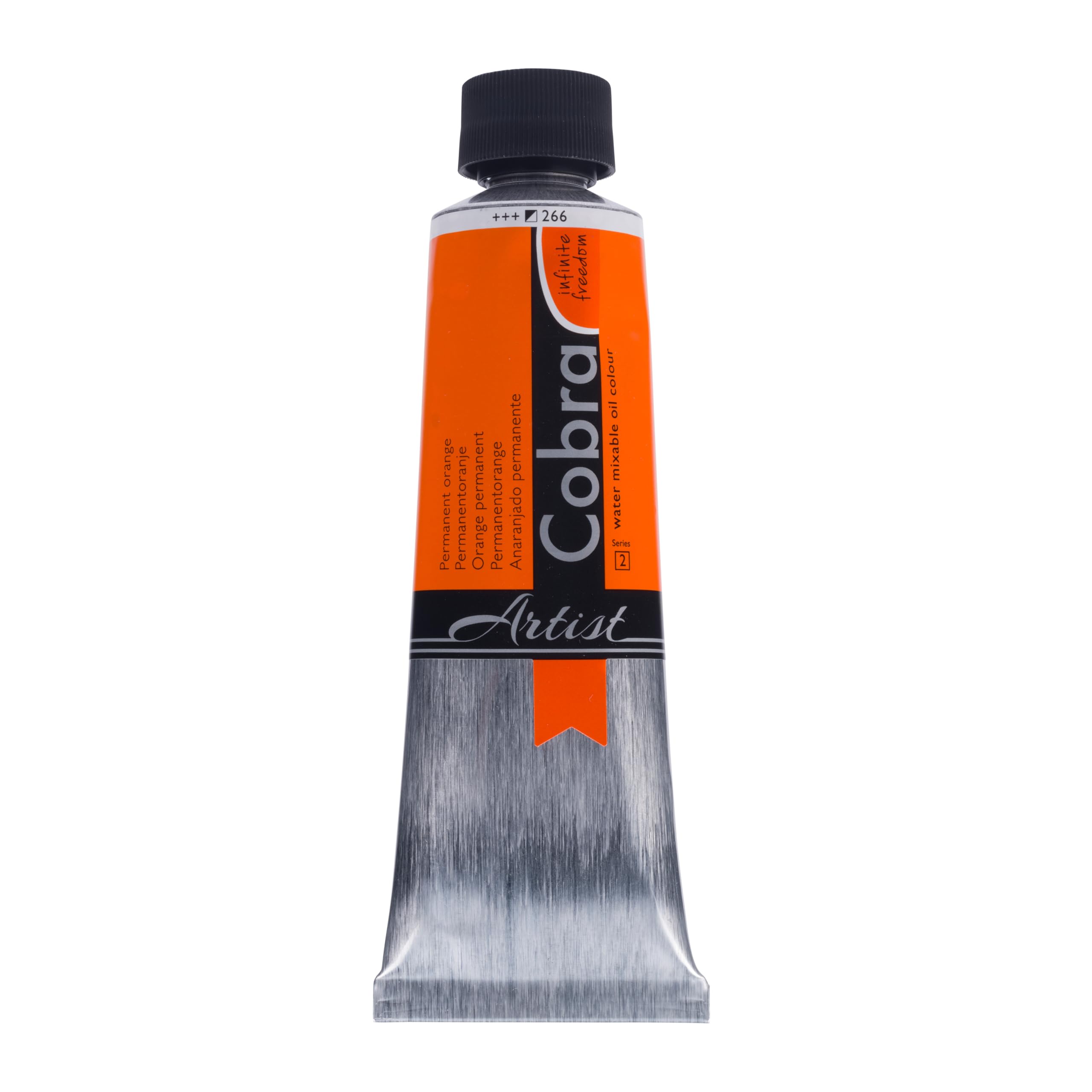 Cobra Artist Oil Colour Tube 150 ml Permanent Orange 266