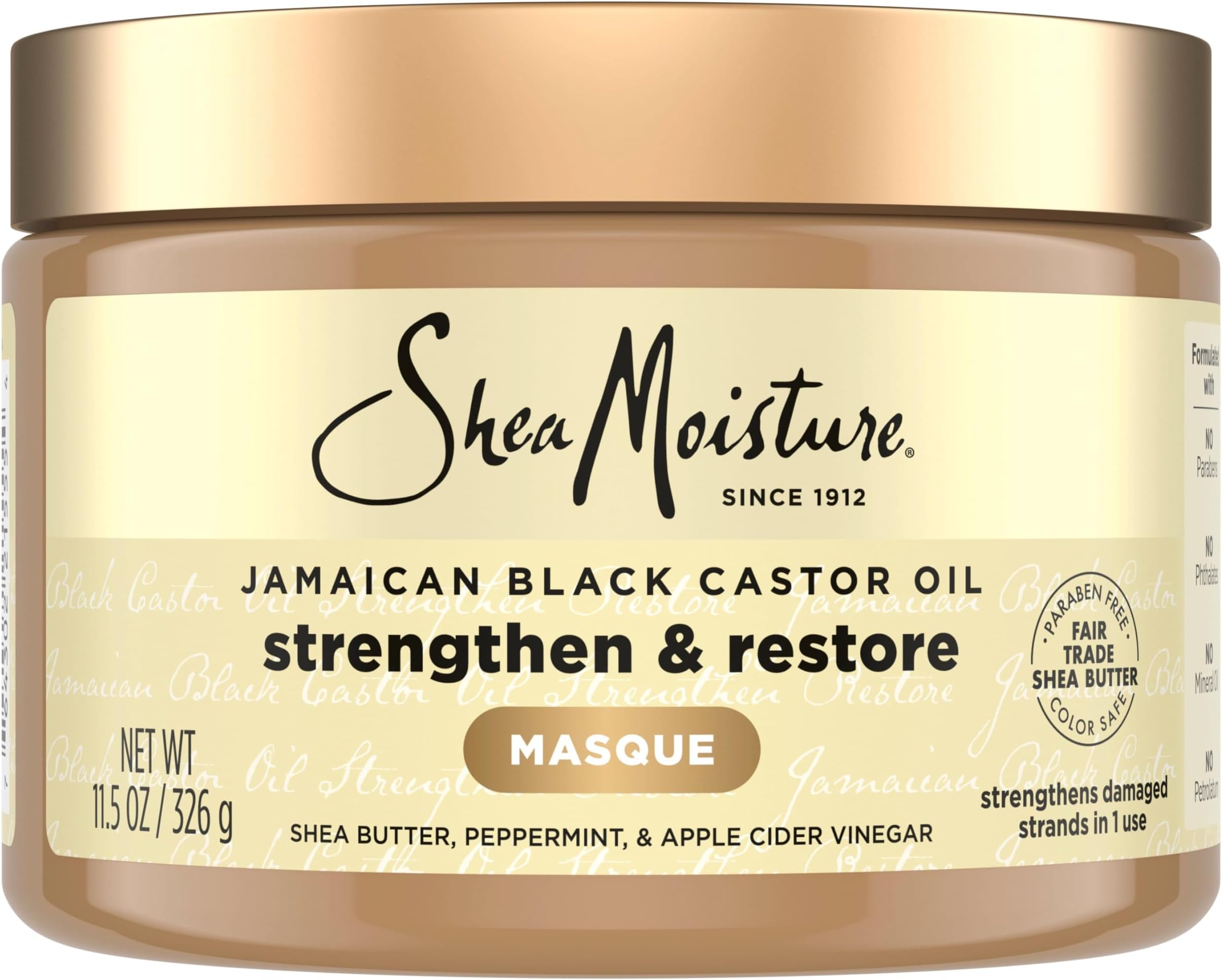 SheaMoisture Jamaican Black Castor Oil Treatment Masque 11.5oz