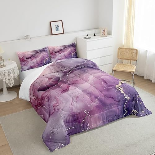 Miniatura 9 de Erosebridal Juego de edredón geométrico de retazos, color verde lima, gris, gris oscuro y gris claro, juego de ropa de cama geométrica triangular,