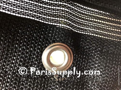 Miniatura 4 de Black Mesh Tevlar - Lona para camión volquete y remolque (4 pies 6 pulgadas x 12 pies)