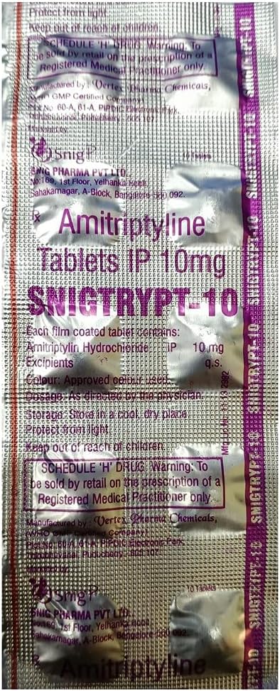 Snigtrypt 10mg - Strip of 10 Tablets
