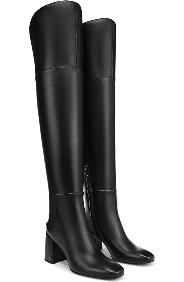 Circus NY by Sam Edelman Women's Brigid Over-the-Knee Boot Black Leather Wide Calf 8 M by Circus NY by Sam Edelman - Used condition - US$88.00