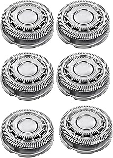 Cuchilla de repuesto Compatible con cabezal afeitadora Philips Razor Series 9000, S9311/27, S9311/84, S9311/88,S9511/87, S9321/63, S9531/84(6 pack set)