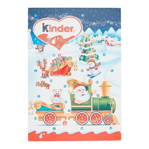 Miniatura 3 de Kinder Calendario de Adviento Mini Santa 4.76 oz