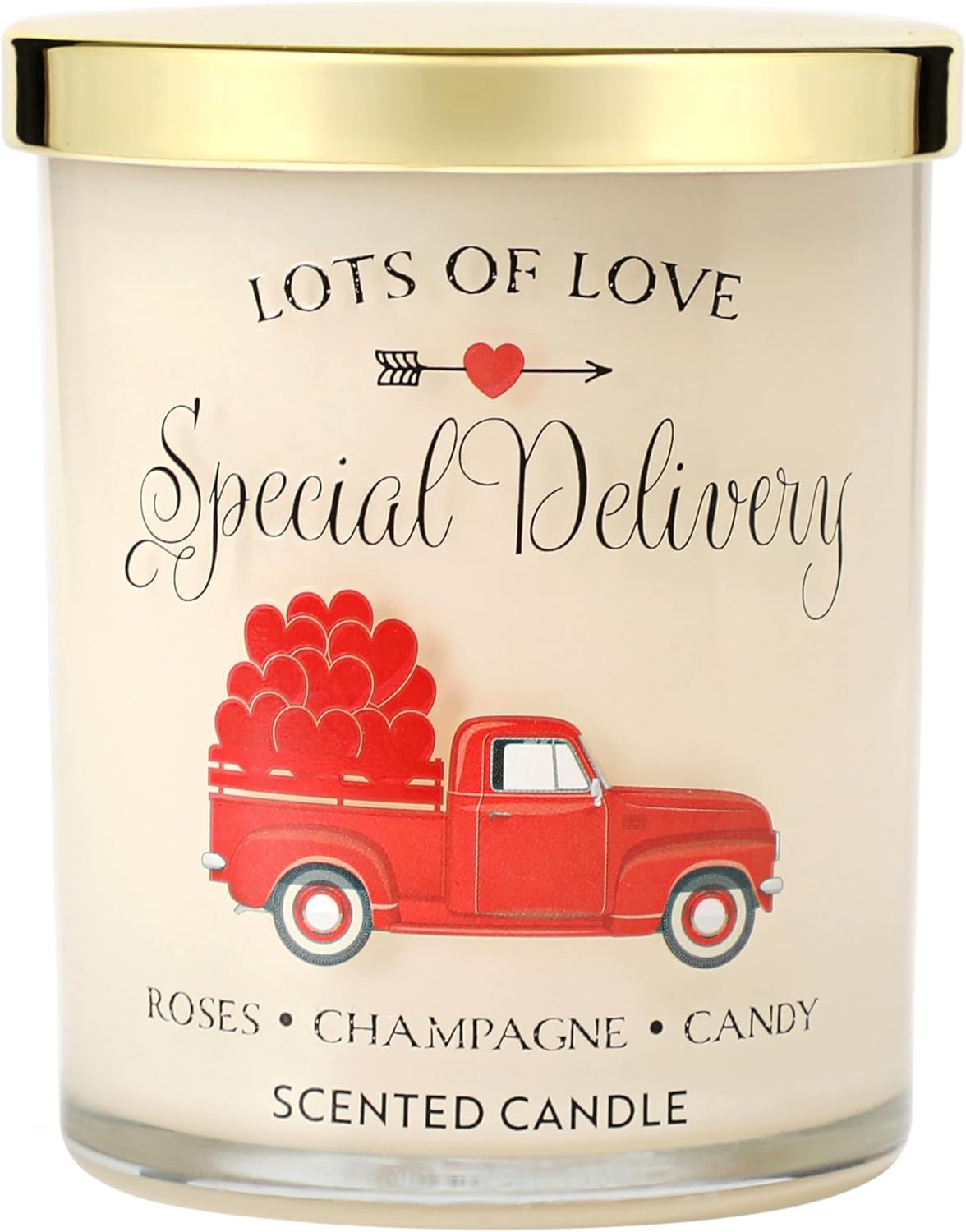 Birthday Gifts for Women - Neroli Rose Scented Candle Soy Wax Birthday Romantic Candle Gift for Girlfriend Wife Boyfriend (CAR)