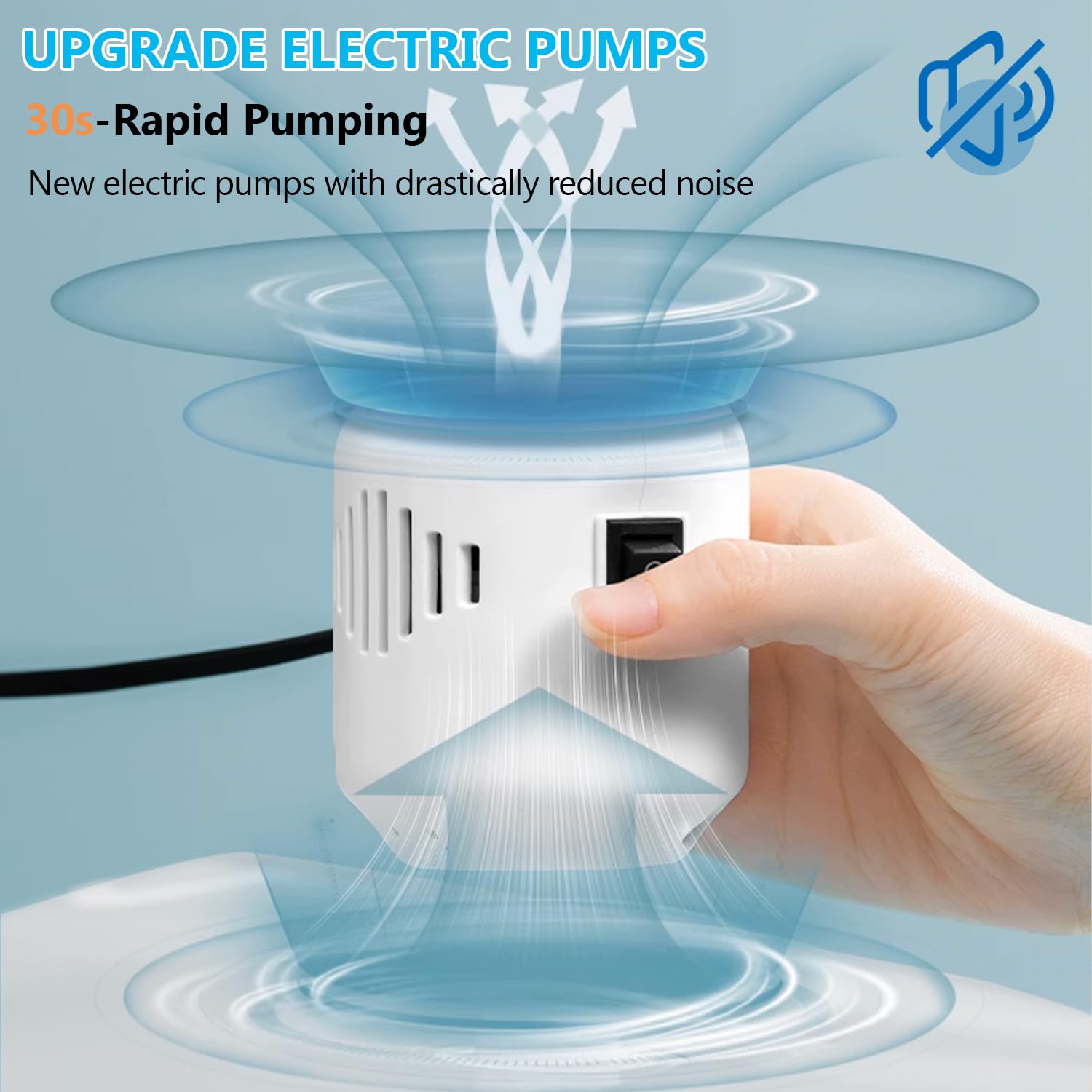 Elektrische vacuümpomp 220V - compact, krachtig en eenvoudig in gebruik