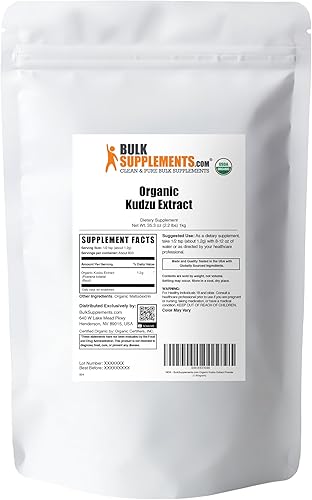 Miniatura 8 de BulkSupplements. com Kudzu Extracto de raíz en polvo, extracto de Kudzu, polvo de raíz de Kudzu, suplemento de raíz de Kudzu, polvo de Kudzu,