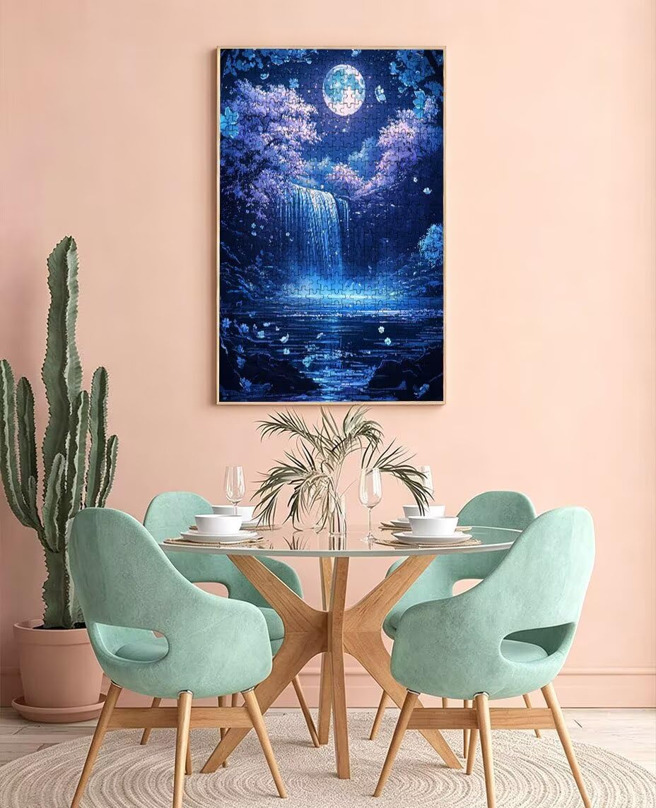Puzzle 6000 Pezzi Cascata Stellare 3D Puzzle per Adulti Impegnativo, Educa Puzzles Artistico, Divertente E Stimolante Puzzles Decorativo per La Famiglia, Regalo e Decorazione Pareti BXHZW6-954
