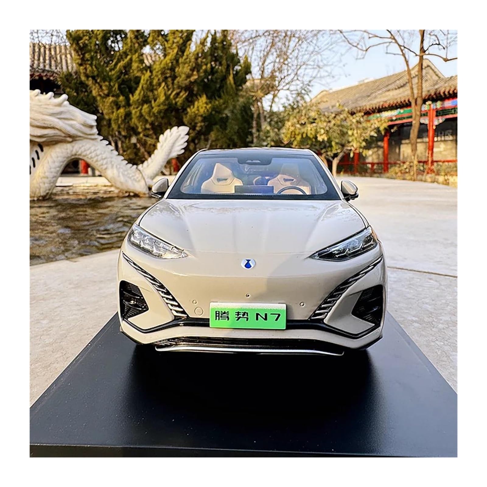 Auto In Miniatura 1 18 È Adatto Per La Collezione E L'esposizione Di Decorazioni Statiche Per Modelli Auto In Lega BYD Tengshi N7