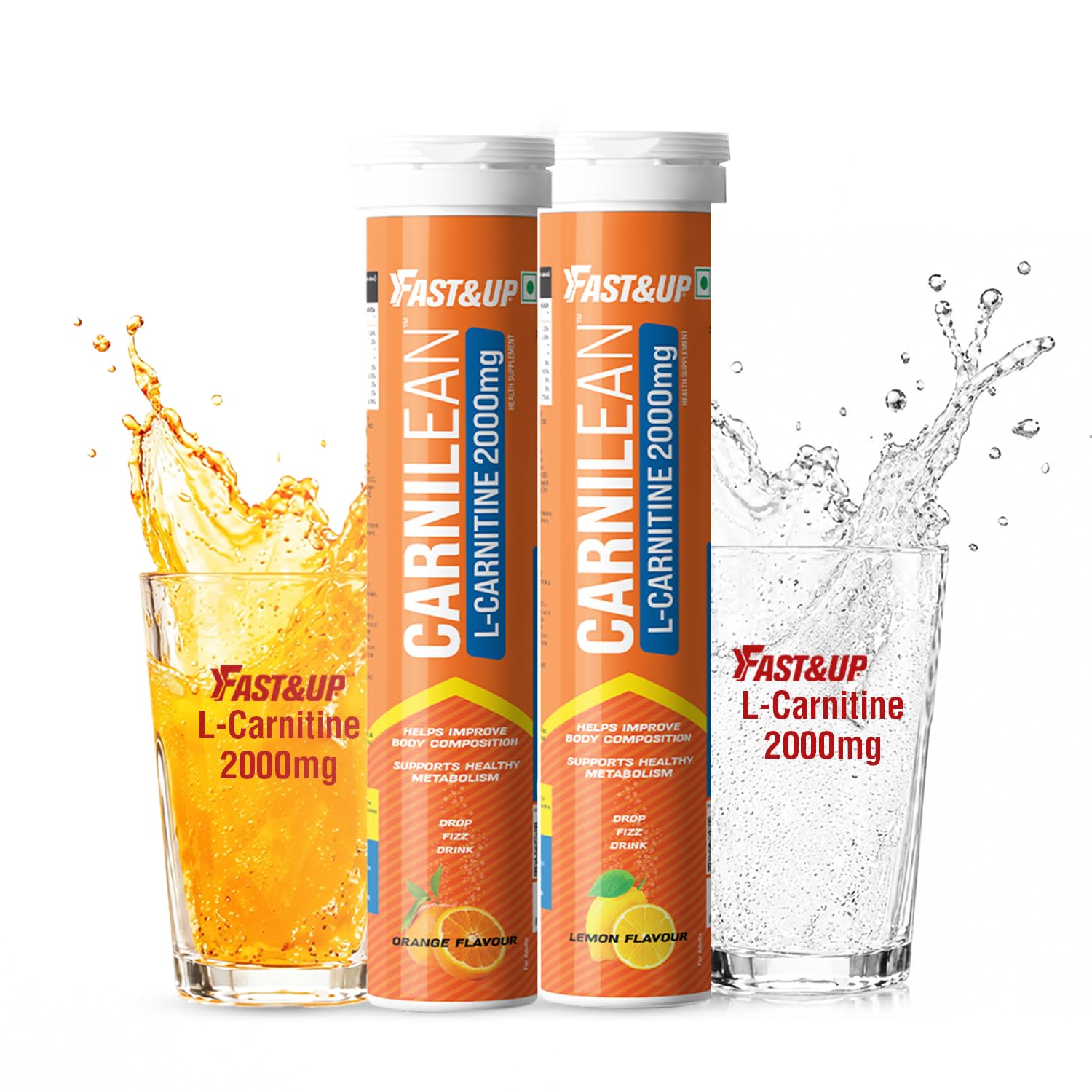 FAST&UP L-Carnitine 2000mg|Supports Weight Loss & Fat Burn|Lemon|Pack of 3 — Amazon image 12
