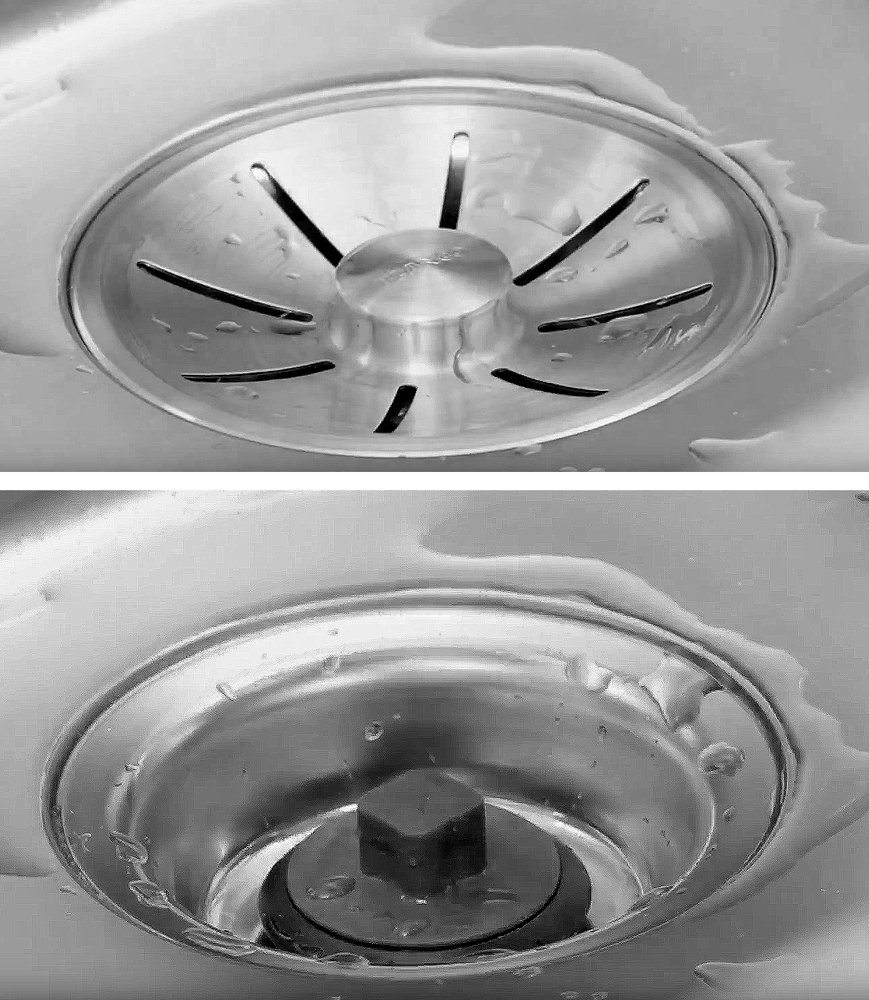 Blanco 521658 | Fregadero de cocina de acero inoxidable DIVON II 45 S-IF | Color : Acero inoxidable