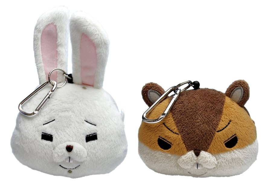 Amazon | 【紙兎ロペ】ぬいぐるみ パスケース（ロペ＋アキラ先輩