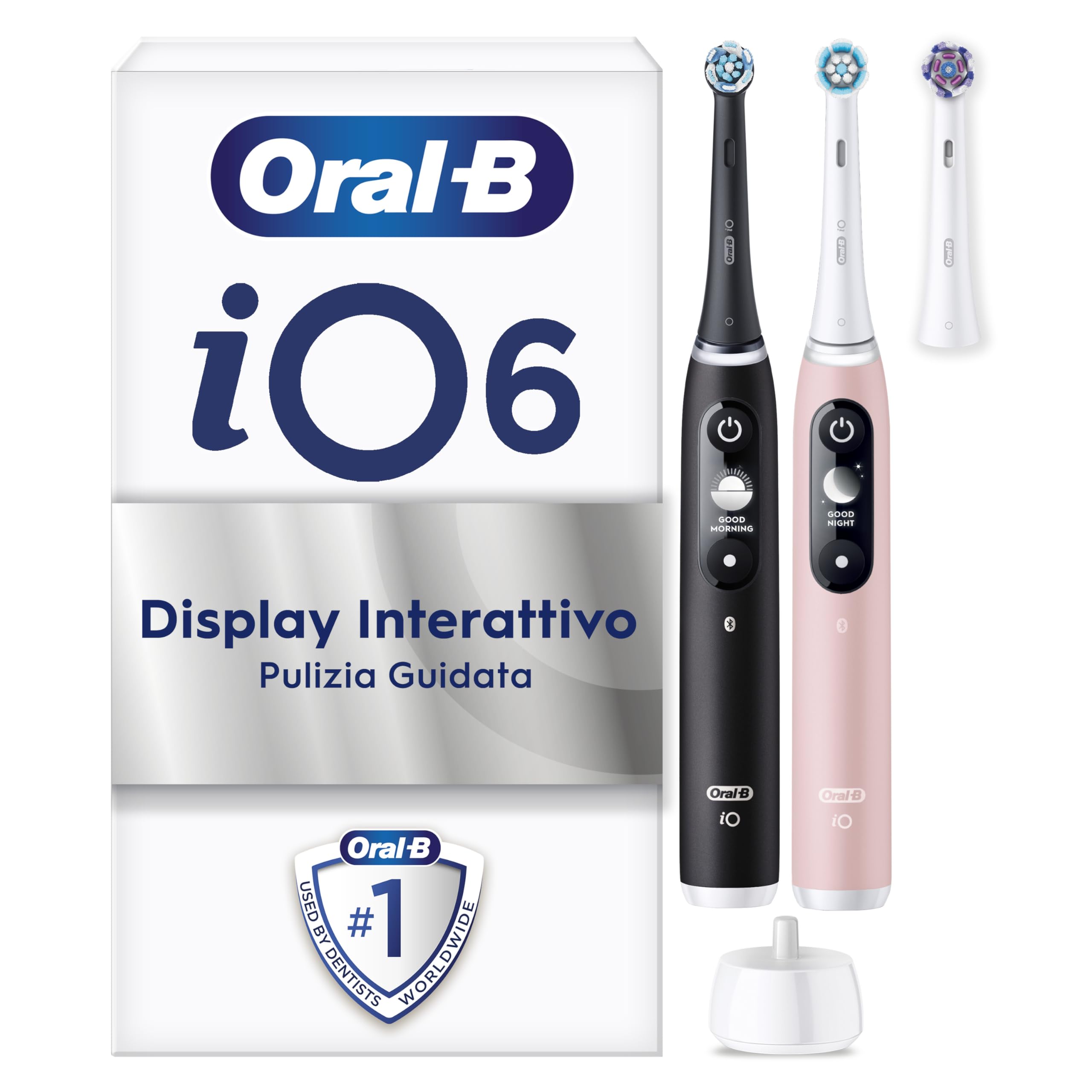 Oral-B Spazzolino Elettrico IO 9 Nero Giftpack Special Edition, 3 - Foto 4