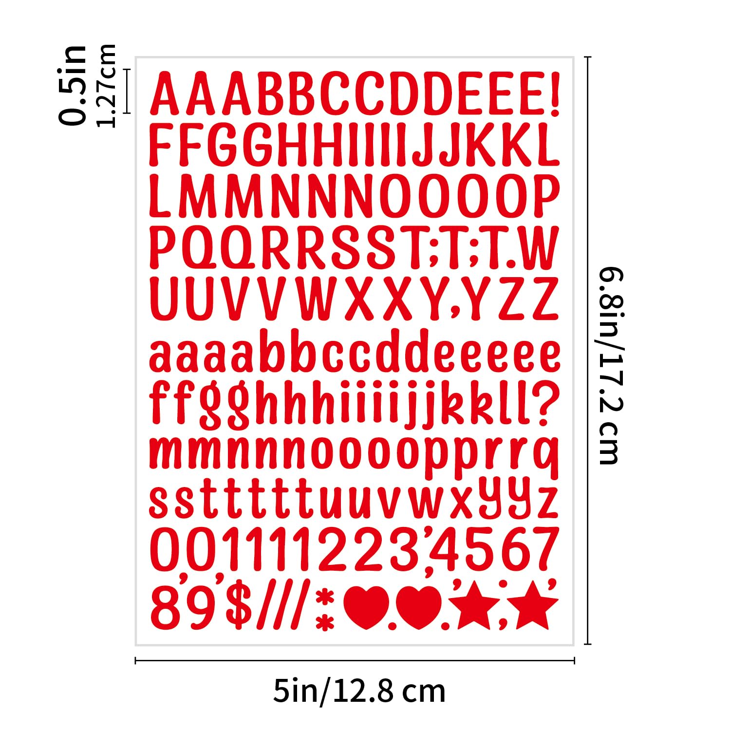 2280 sztuk, 15 arkuszy, małe naklejki z literami, samoprzylepne naklejki z cyframi alfabetu, urocze winylowe naklejki na skrzynkę pocztową, do scrapbookingu, okien, znaków, drzwi, przedsiębiorstwa