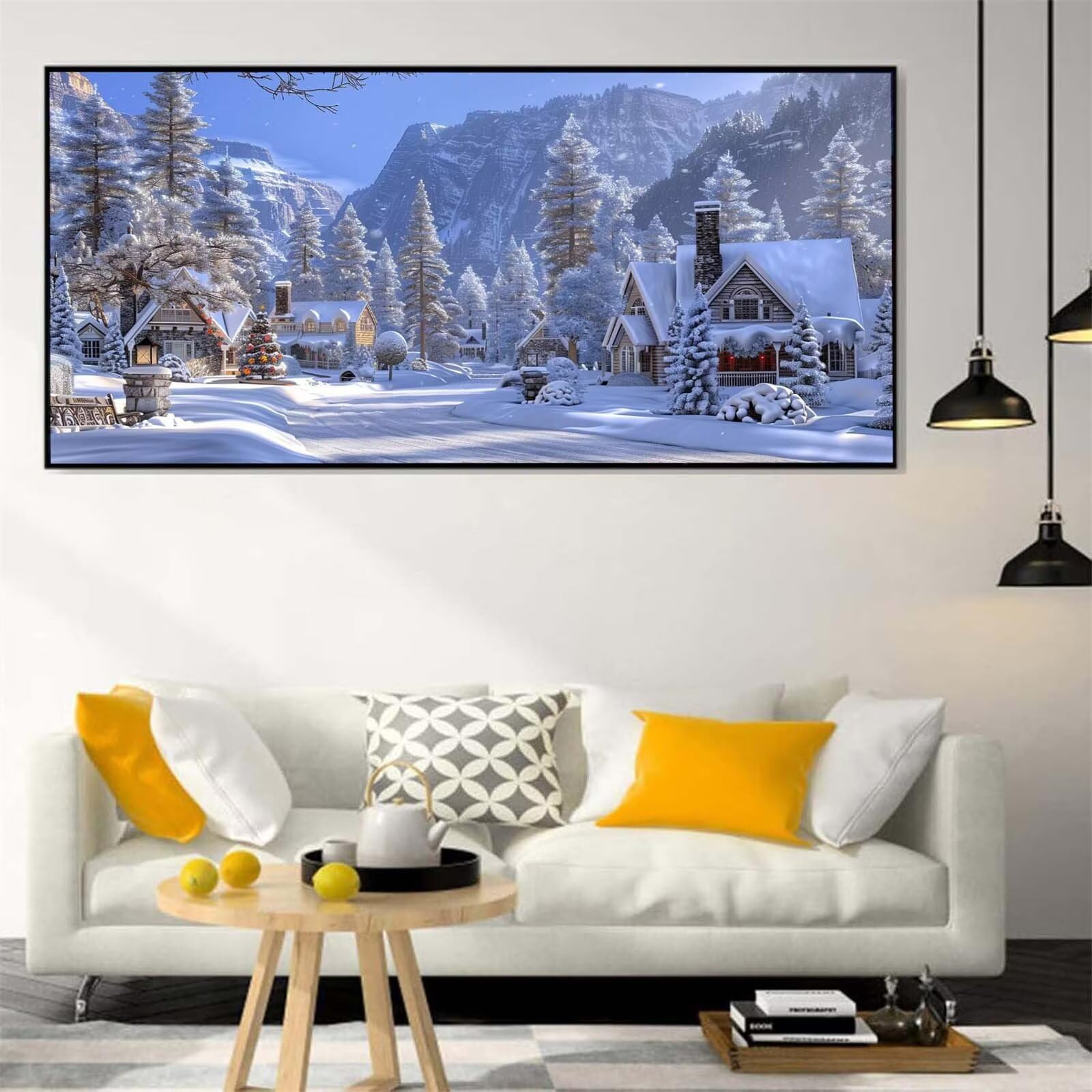 Zimowe drzewo diamentowe, malarstwo diamentowe, 5D, pełne kwadratowe wiertło, mozaika, klejnot/kryształ, sztuka, haft krzyżykowy, DIY, sztuka i rzemiosło dla dorosłych, dekoracje świąteczne dom