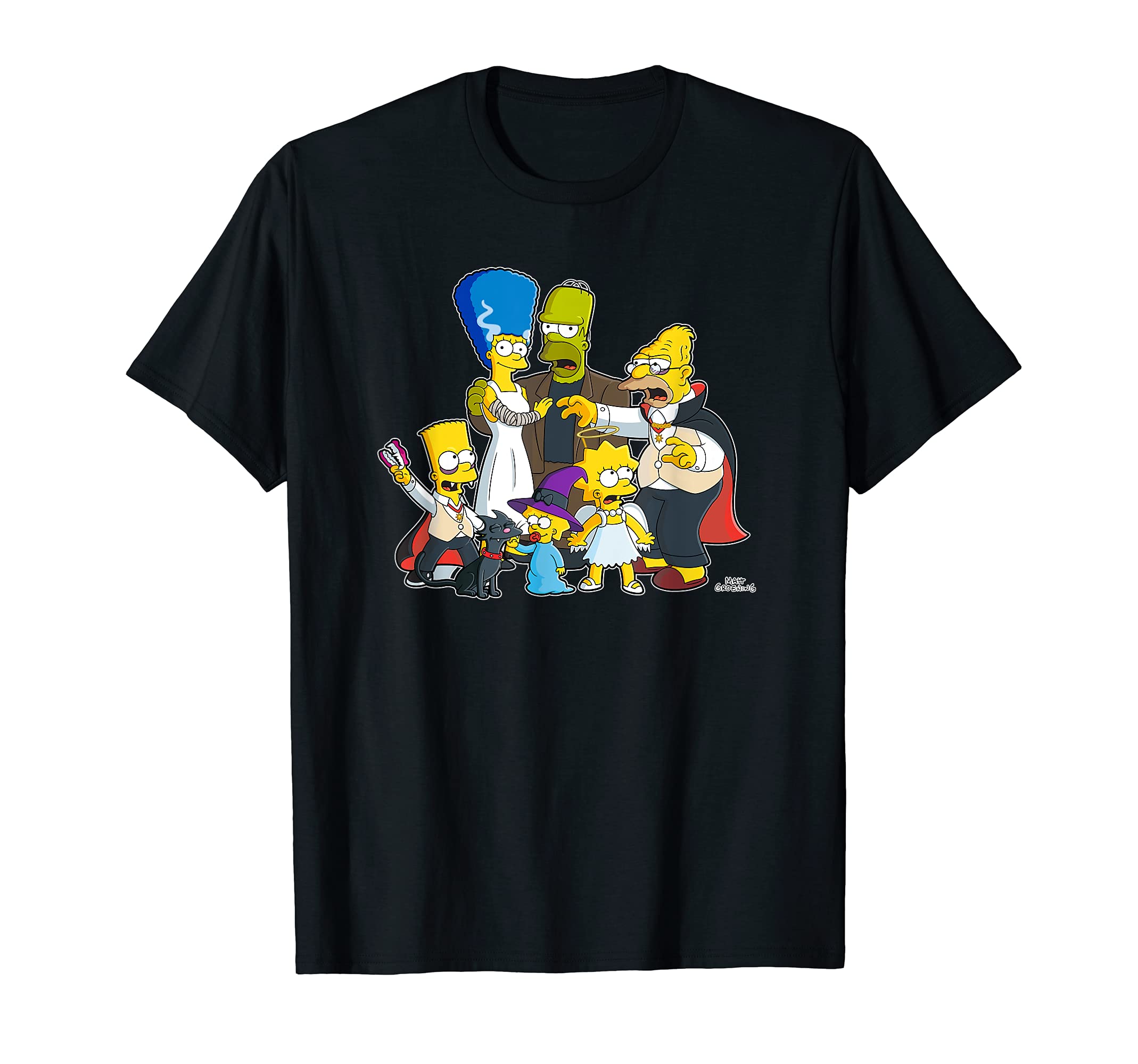 The SimpsonsFamily Treehouse of Horror Halloween T-ShirtOEKO-TEX STANDARD 100