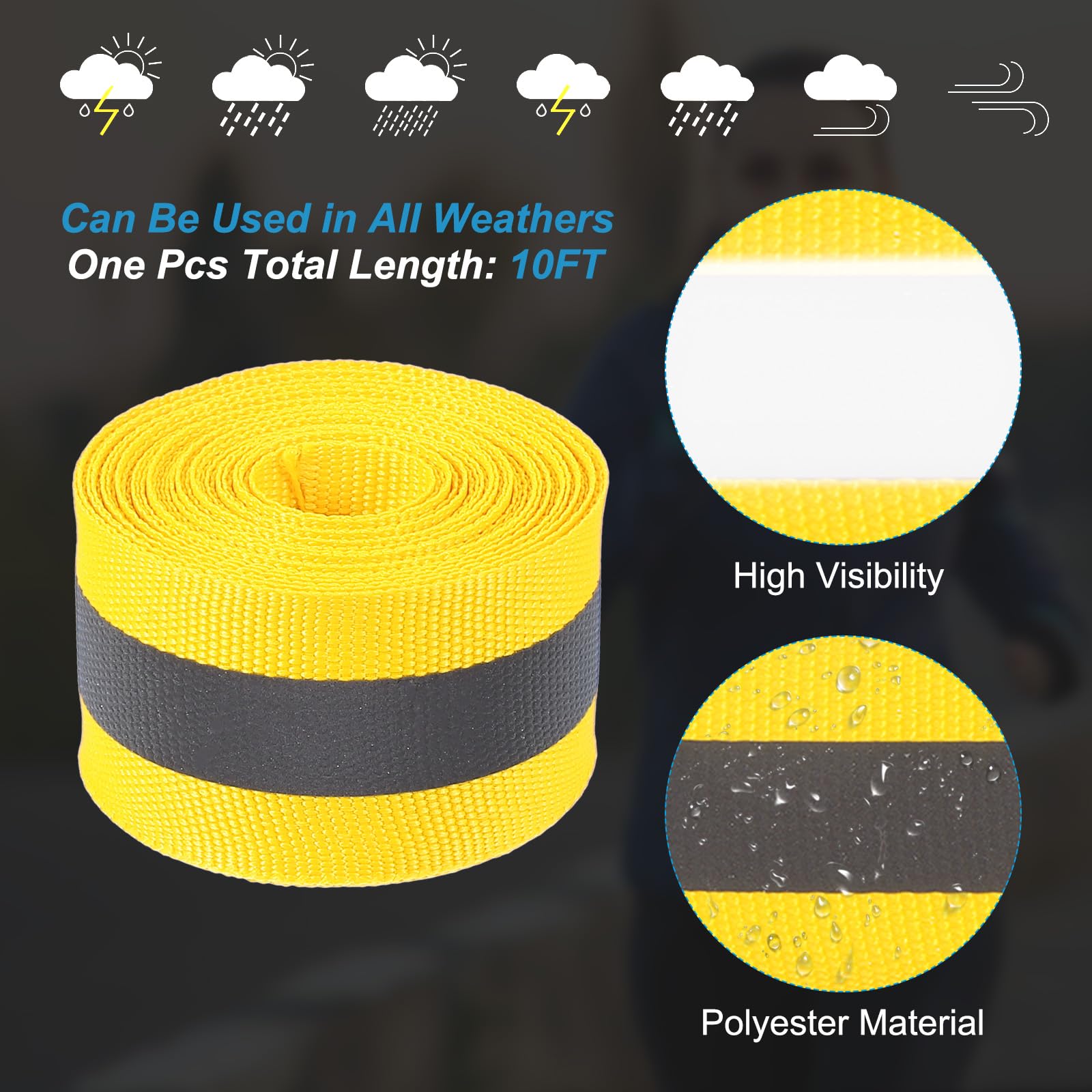 PATIKIL Reflective Tape Strip - Image 3