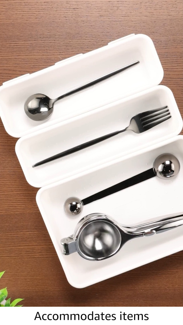 加州　セット Amazon.com: Madesmart 8-Piece Interlocking Bin Pack Customizable