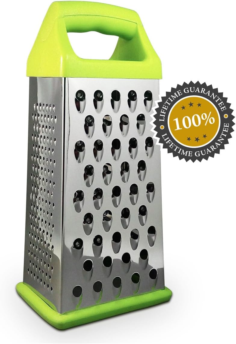Cheese Grater - Best Box Grater for Cheese and Vegetables