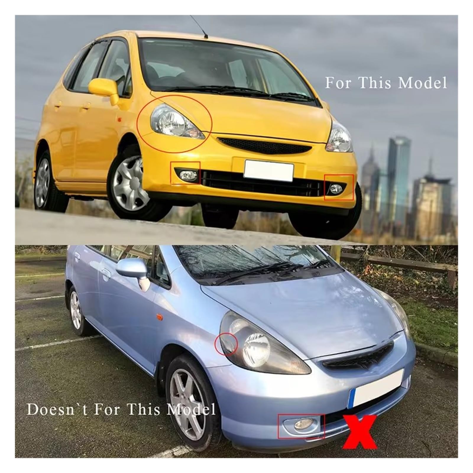 Amazon | フォグランプ 用フィット ジャズ GD1 GD3 2005 2006 2007