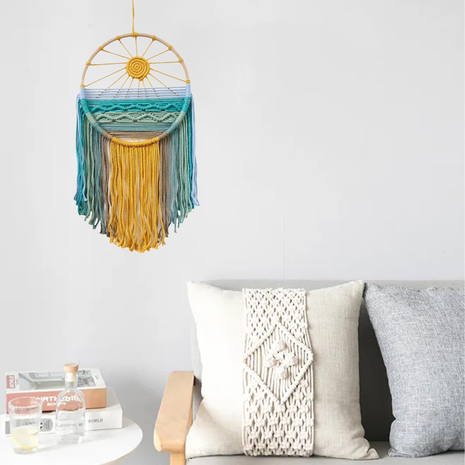 Amazon.com: POTRUWE Macrame Wall Hanging Handmade Woven