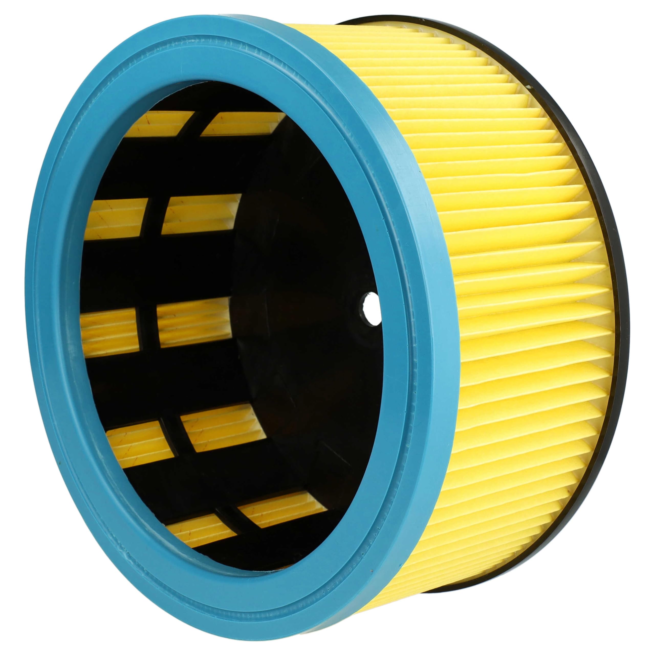 vhbw Zestaw filtrów 2 x filtr plisowany kompatybilny z Kress 1200 NTS 20EA, 1200 RS 32 EA, 1400 RS EA, 98039802 filtr do odkurzania na mokro i sucho - filtr, wkład