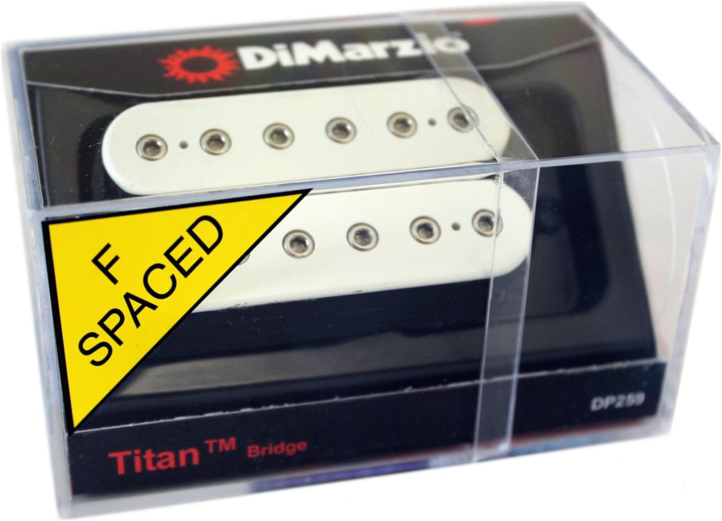 DiMarzio DP259 F-Spaced Titan Humbucker Bridge Pickup, White