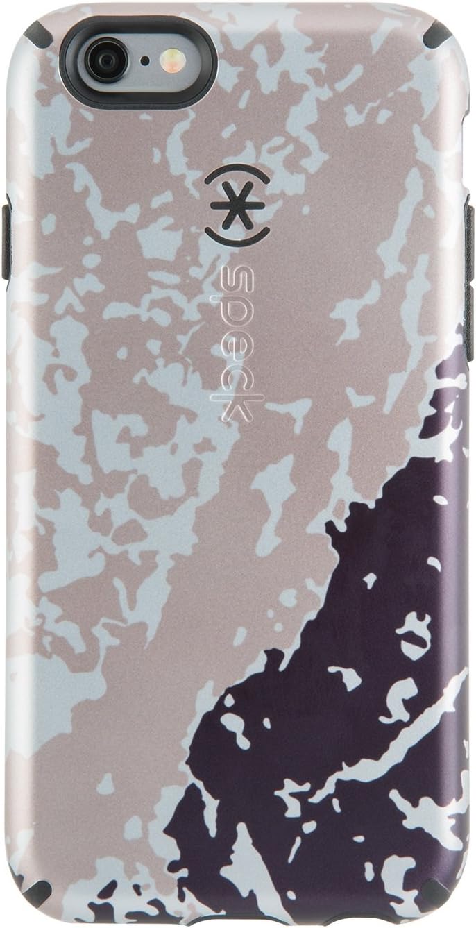 Speck Products CandyShell Inked Luxury Edition Case for iPhone 6/6S - Retail Packaging- Golden Glacier/Black