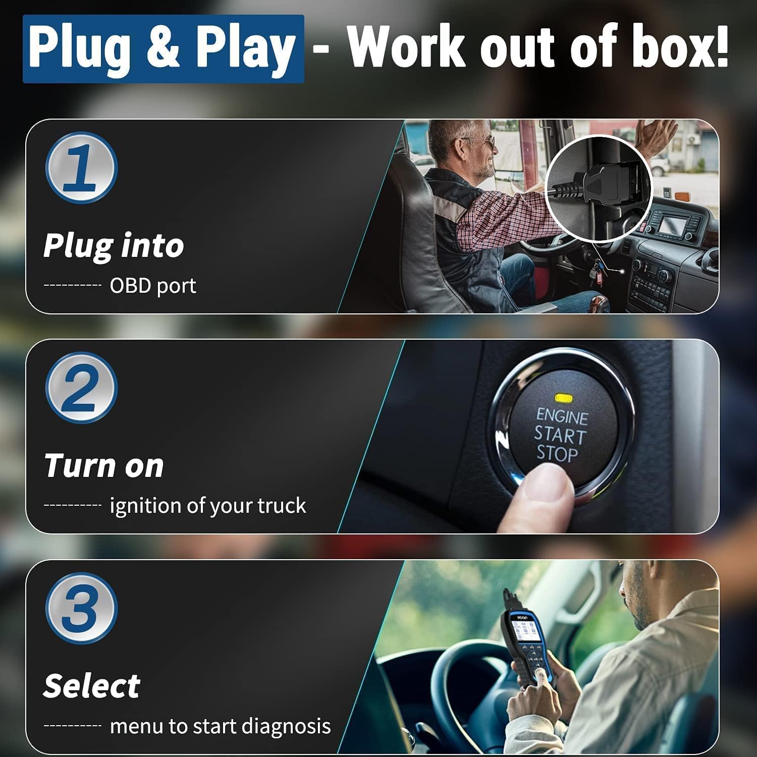 FCAR F506 Pro Plug and Play Setup